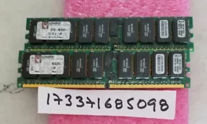 8GB DDR2 PC2 1.8V DDR PC2-5300P DDR2-667 667MHZ 240PIN RDIMM 2RX4 256X4 VLP - Picture 1 of 1