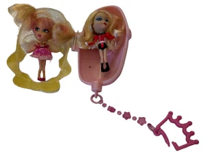 Vintage Barbie Mini B Miniatures One Capsule Two Dolls - Picture 1 of 2
