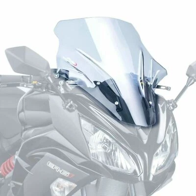 Parabrezza Touring Puig Deflettore Chiaro Kawasaki ER-6F 2012 - 2016 - Immagine 1 di 4