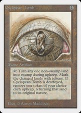 1x Cyclopean Tomb -Played- Unlimited Edition MTG