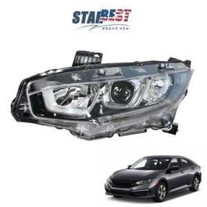 Conjunto de faros proyectores halógenos para conductor Honda Civic 2016-2020 lado izquierdo - Imagen 1 de 12
