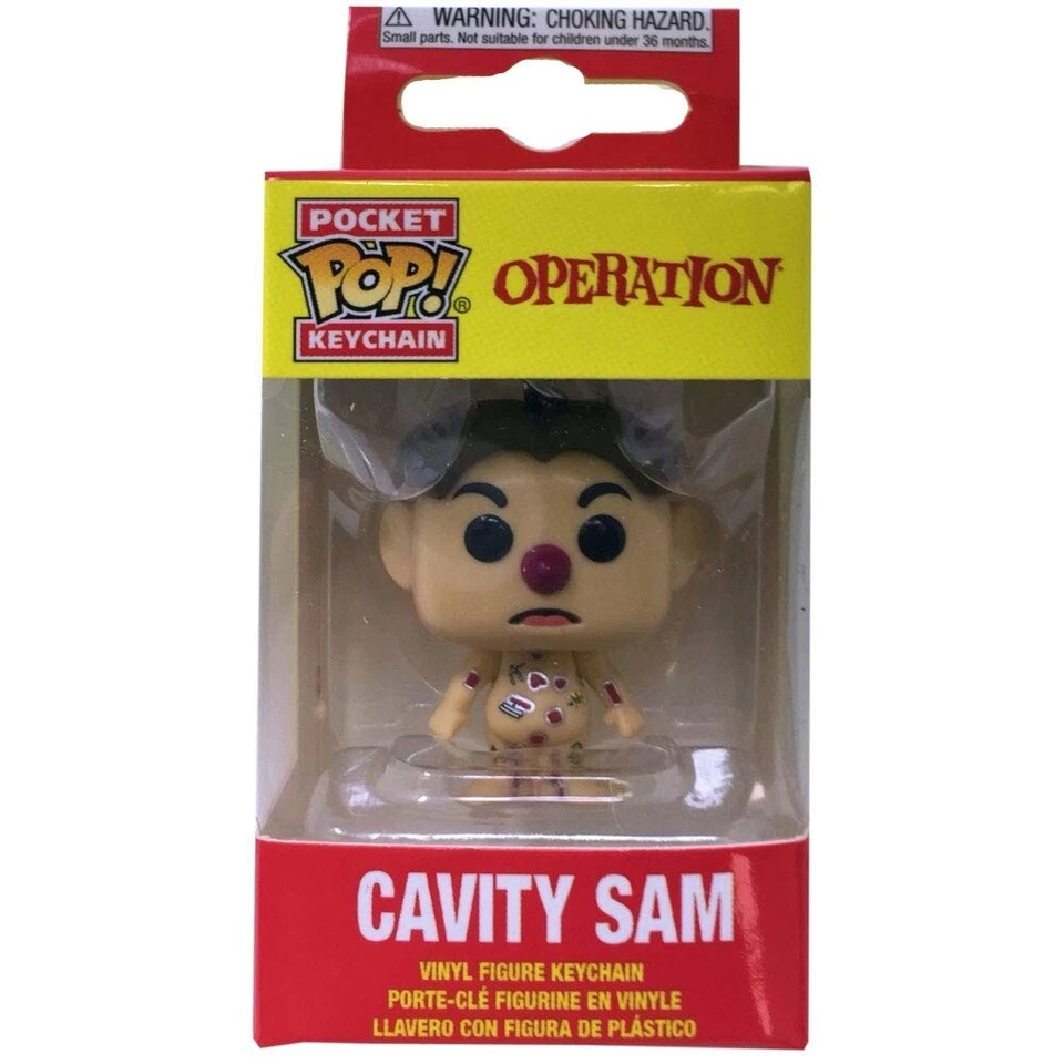 Funko Pocket Pop Llavero Juguetes Retro Operación: Figura Cavity Sam Foto 1 de 1