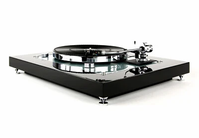 Platine Restaurée Thorens TD 147 Ice Blue SME 3009 Avec Arrêt Automatique - Photo 1/4