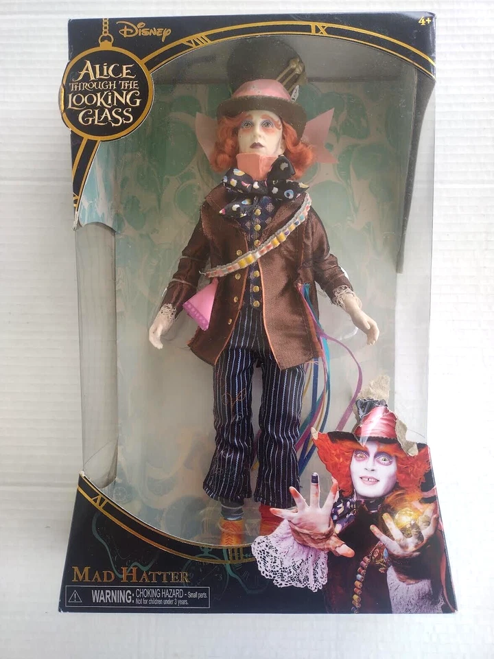 Disney Alice Through The Looking Glass 12 Deluxe Mad Hatter Collector Doll Jakks