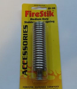 Firestik SS-3M Średnio wytrzymała sprężyna ze stali nierdzewnej do montażu anteny CB wyprodukowana w USA - Zdjęcie 1 z 3