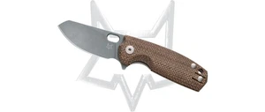 Fox Knives Baby Core Liner Lock FX-608 MC M390 Natural Micarta - Picture 1 of 2