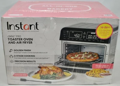 Instant Pot 140-4004-01 Omni Pro Air Fryer Toaster Oven, 19QT, Black - Image 1 of 4