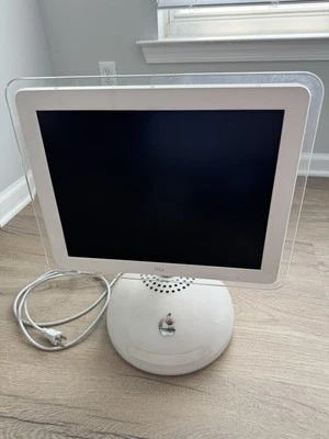 Vintage Apple iMac OS X M6498 15” Desktop Computer 512 MB|800MHz Mac Power PC G4 - Image 1 of 4