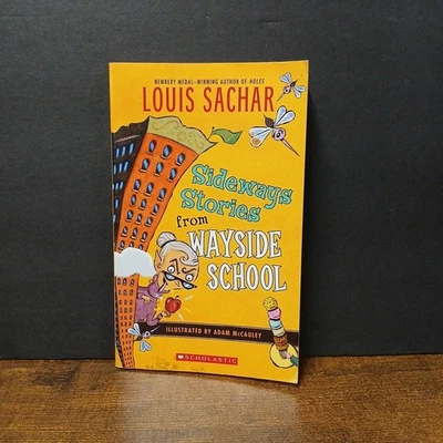 Sideways Stories from Wayside School Louis Sachar Scholastic Paperback Kid Book - Image 1 of 4