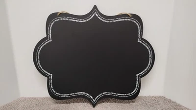 Ashland Brand - Decorative Memo Blackboard Chalk Board MDF (New) 14" x 12". (00) - Image 1 of 4