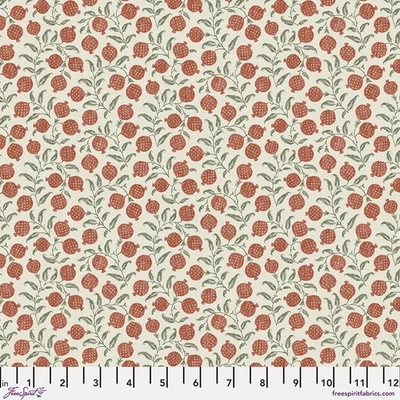 Anaar, Berry - Sanderson, Caspian, 100% Quilt Cotton By The Yard - Image 1 of 3