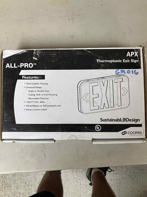 Exit Sign                  - Image 1 of 2