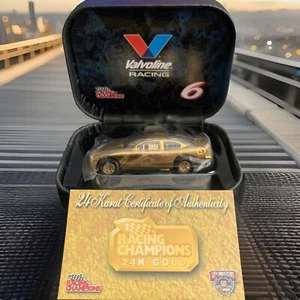 Racing Champions 50th Anniversary 24K Gold #6 "Mark Martin" 1:64 NASCAR Rare - Picture 1 of 18