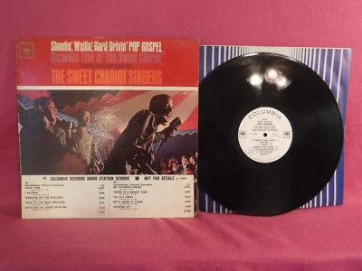 Sweet Chariot Singers, Shoutin, Wailin, Hard Drivin, Columbia CL 2062,1963 PROMO - Image 1 of 4