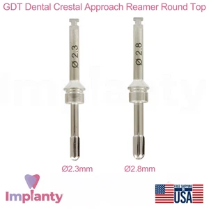 Herramienta de odontología de acero inoxidable superior redonda escariador de aproximación de cresta dental GDT - Imagen 1 de 5