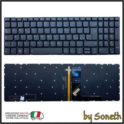 TASTIERA ITALIANA PER LENOVO 330S-15IKB 81GC 81JT 81F5 81JN RETROILLUMINATA - Immagine 1 di 4