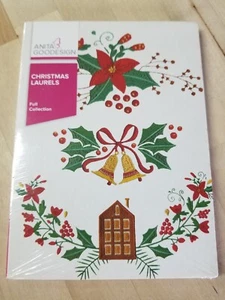 Christmas Laurels Wreaths Anita Goodesign Embroidery Machine Design CD NEW - Picture 1 of 2