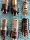 9 Assorted Vacuum Tubes Untested Previously Owned Steampunk