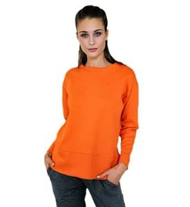 Hutschreuther ONE Damen Lounge Sweater Baumwollmix orange uni 38 40 42 44 NEU - Bild 1 von 2
