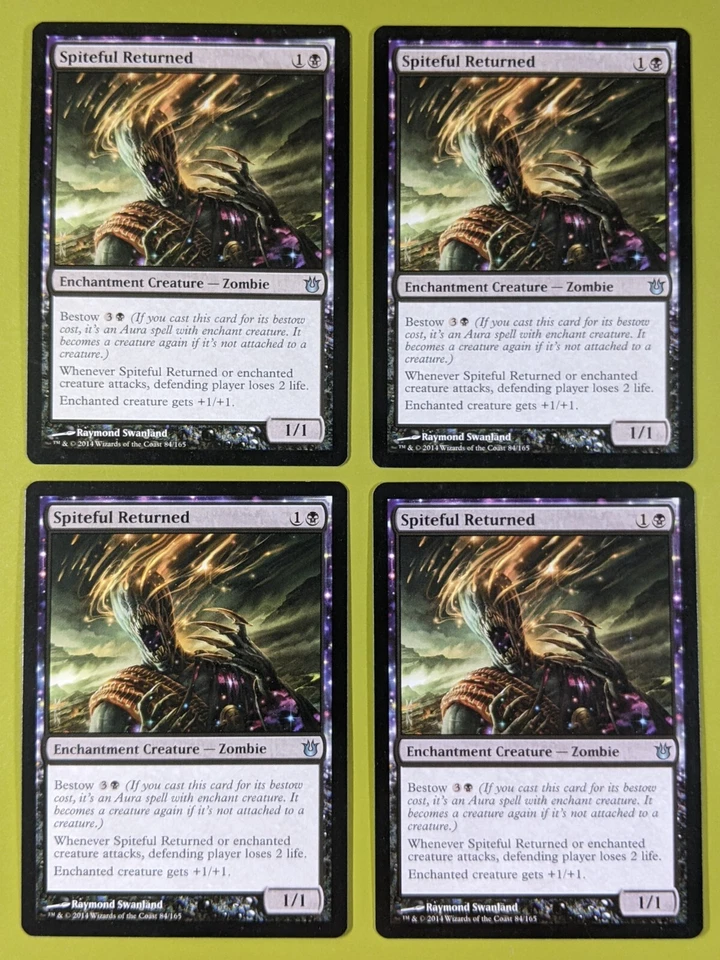 Spiteful Returned x4 Born of the Gods 4x Playset Magic the Gathering MTG - Image 1 of 1