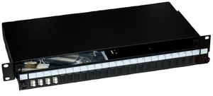 CONNECTIX CABLING SYSTEMS - 4 Duplex LC Multimode Sliding Fibre Patch Panel - Picture 1 of 1