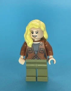 Genuine Lego Dr. Ellie Sattler Minifigure Jurassic World from 76949 -jw082 - Picture 1 of 5