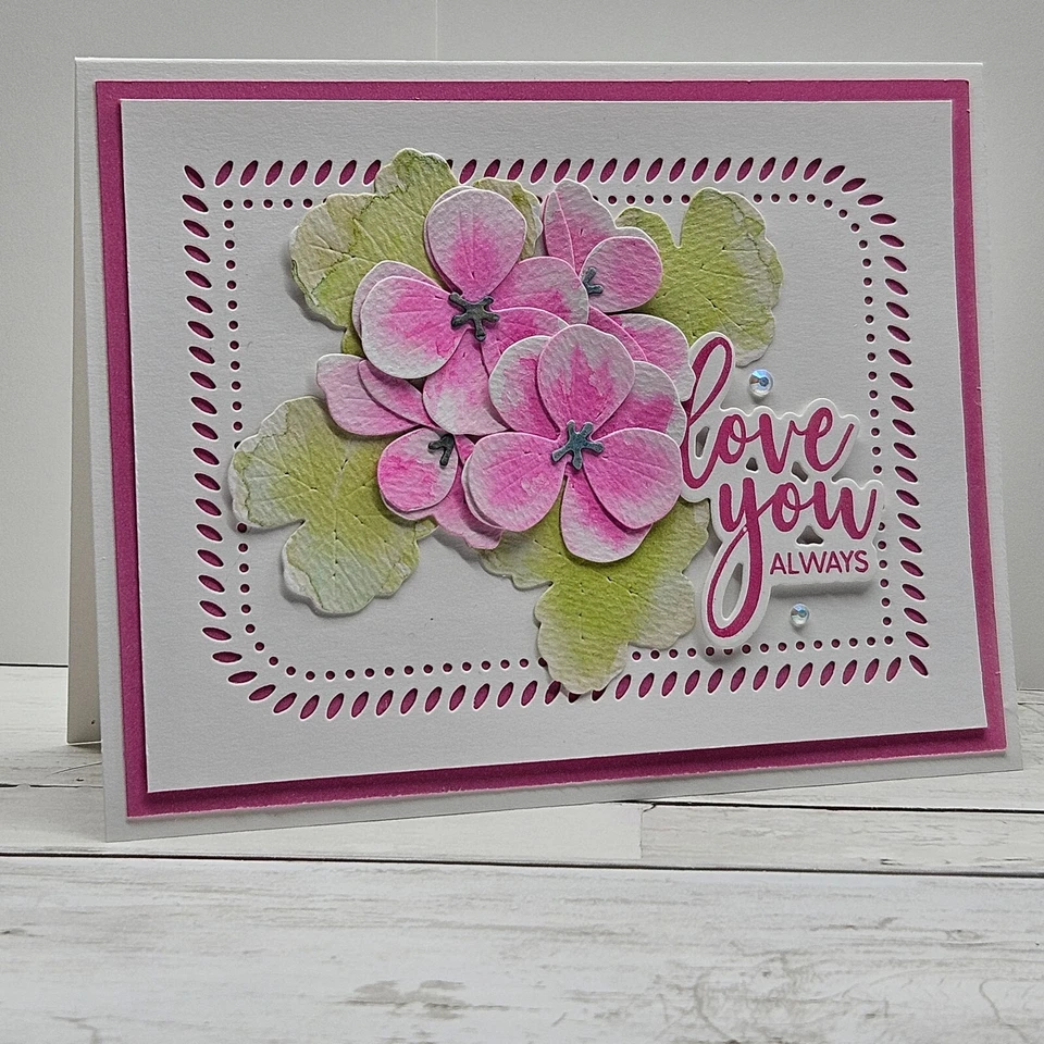 Handmade Greeting Card  ocbrandy Any Occasion love you b - Image 1 of 1