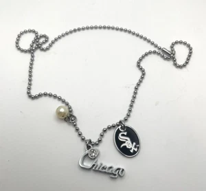 Chicago White Sox Charm Necklace - Bild 1 von 3