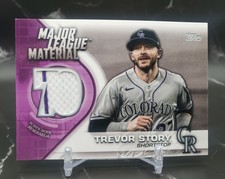 2021 Topps Series 1 Trevor Story Major League Material MLM-TS Colorado Rockies