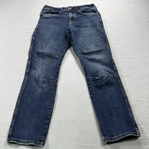KÜHL Rydr Jeans Mens 30x30 Blue Denim Dark Wash Stretch Hiking Trail Outdoor - Picture 1 of 13