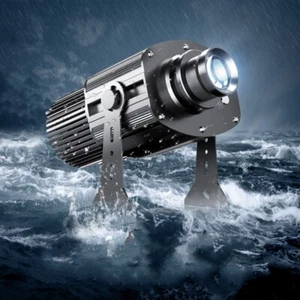 160W-1500W Waterproof LED GOBO Projector Custom Logo for Shop Business Rotate - Picture 1 of 23