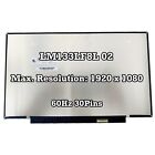 100% sRGB LM133LF8L 02 FHD 30pins LED LCD Screen Replacement Panel New IPS 60Hz