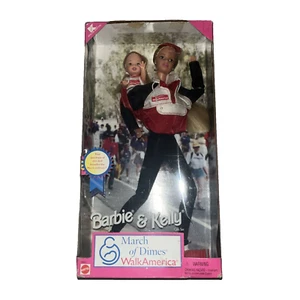 1998 Barbie Doll Kmart Special Edition Barbie & Kelly March Of Dimes - Picture 1 of 8