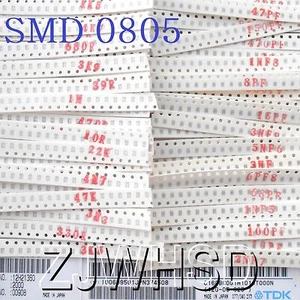 2300pcs SMD 0805 (0Ω-10MΩ)50value Resistor +(2.2pf-1uf)40value Capacitor Kit Set - Picture 1 of 1
