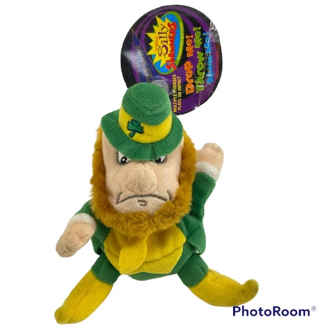 NOT WORKING Silly Slammers #81 Notre Dame Fighting Irish Mascot 6" Plush College Cover