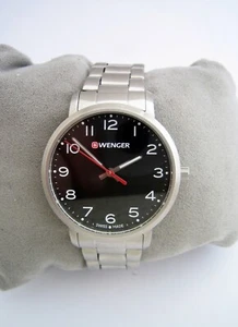 WENGER WOMENS CLASSIC WATCH 01.1521.102 STAINLESS STEEL BRACELET GENUINE SWISS - Picture 1 of 9