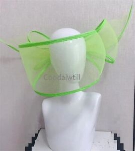 halo fascinator hat womens Derby Wedding Party Pillbox Women Elegant Hat