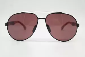 Sunglasses Carrera 8025 Black Red Oval Sunglasses Glasses New - Picture 1 of 6