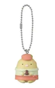 Sumikko Gurashi Tonkatsu Figura Mascota Llavero - Patchwork Fábrica Misterio - Imagen 1 de 1