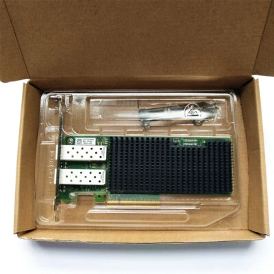 Intel XXV710-DA2 25GbE Dual-Port Ethernet Network Adapter XXV710DA2BLK 25 GB NIC - Image 1 of 3