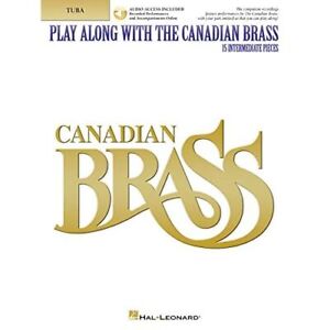 Spielen Sie mit dem kanadischen Messing - Tuba - Taschenbuch NEU The Canadian Br 2002-0