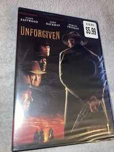 New/Factory Sealed Clint Eastwood Unforgiven DVD Movie - Hackman Morgan Freeman - Picture 1 of 6