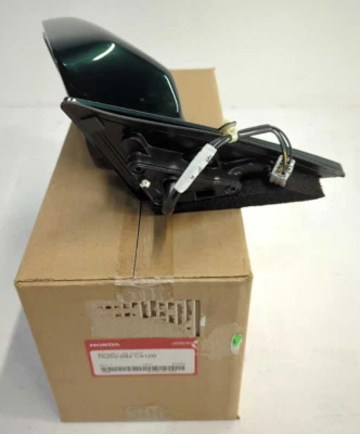 New OEM genuine Honda Door Mirror 1998-2002 Accord Coupe Green G87P heated LH - Image 1 of 4