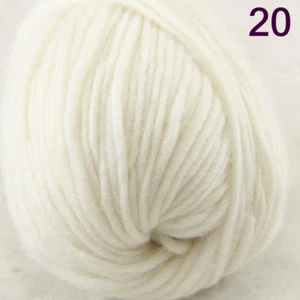1Ball x 50g Soft Multi-Color Chunky DIY Hand-Woven Knitting Scores Wool Yarn - Picture 1 of 47