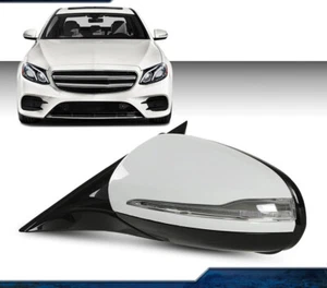 Left Side Mirror w/ Blind Spot Fit For MERCEDES E200 E300 E45 2016 2017-2020 - Picture 1 of 3