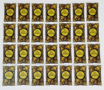 28 Talisman Magic Quest Purchase Cards 4th Edition Full Set. - Image 1 of 2