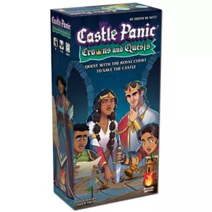 Crowns and Quests Erweiterung Castle Panic 2. Auflage Brettspiel Kaminspiele - Bild 1 von 5