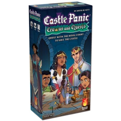 Crowns And Quests Expansion Castle Panic 2nd Edition Board Game Fireside Games - Image 1 of 4