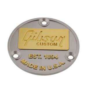 Guitar Toggle Switch Metal Back Cover For LP Standard Custom Guitar Gray - Picture 1 of 6