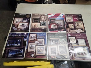 8 Stoney Creek Cross Stitch Books Freedom Peace Country Christmas ++ - Picture 1 of 9
